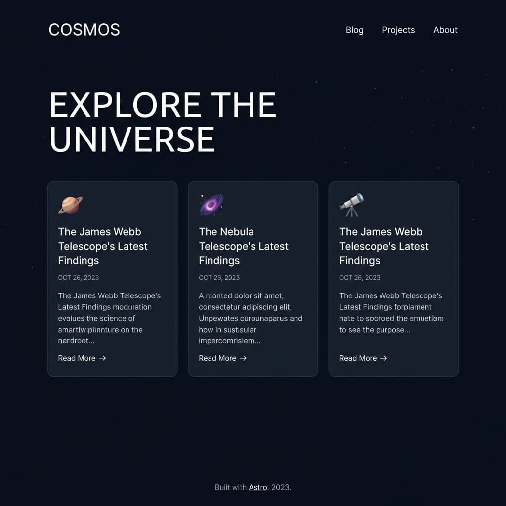 COSMOS BLOG